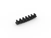 Connector clips: side-to-side (H: 9/16")