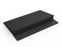 PVC edging (H: 3/8", W: 2")