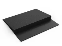 PVC edging (H: 9/16, W: 3 3/4")