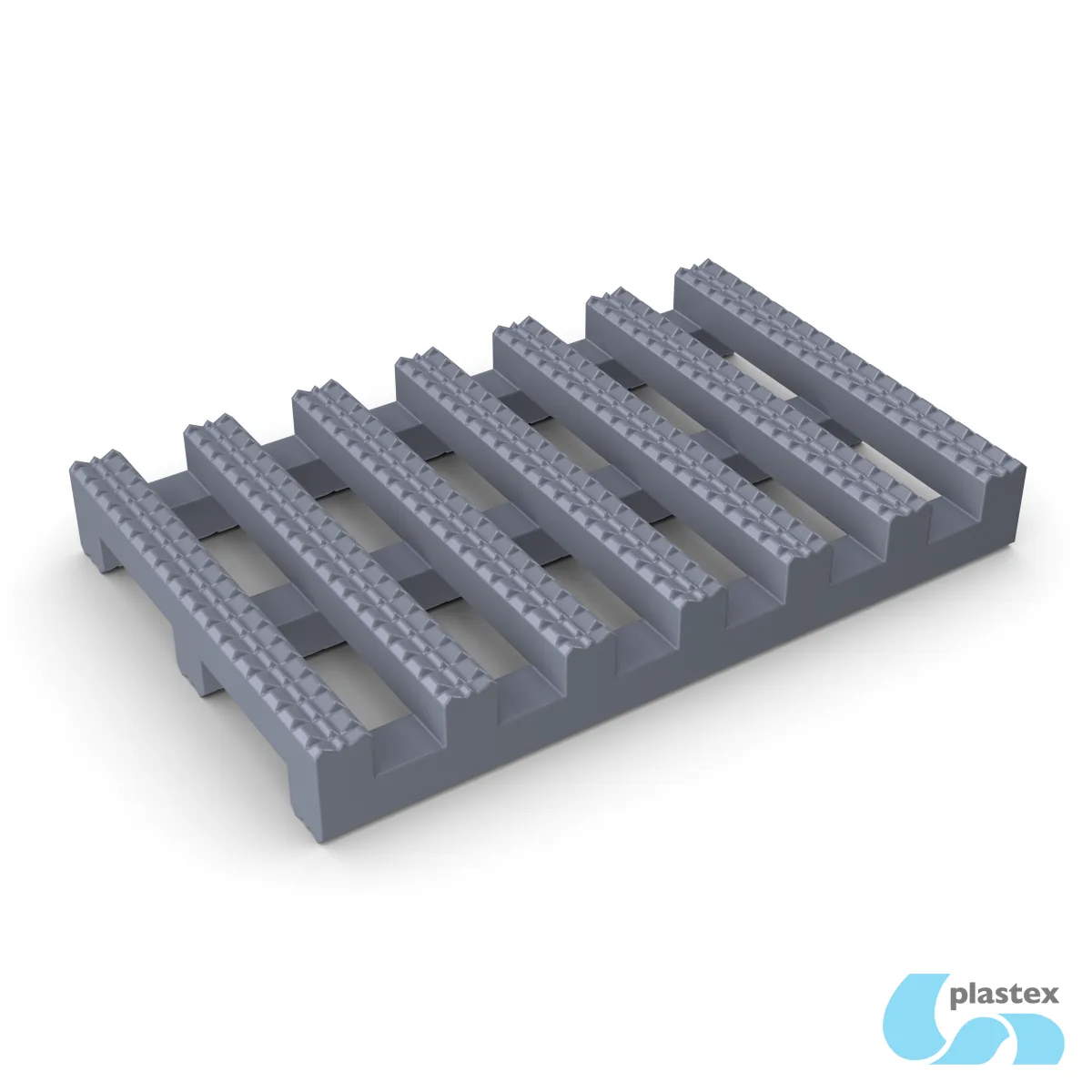 Crossgrip PVC: Flat roof walkway matting | Plastex