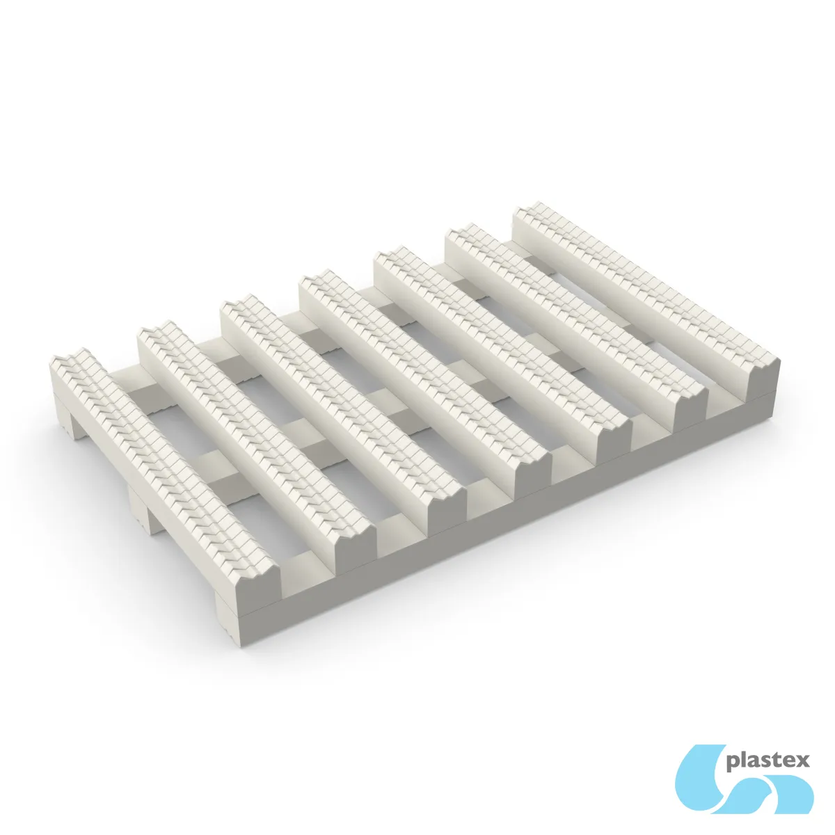 tpo様 Crossgrip TPO: Flat roof walkway matting | Plastex