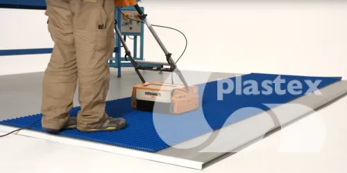 How to clean Plastex workplace matting