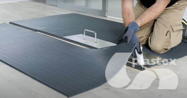 How to install modules with PVC edging