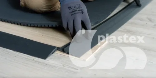 How to install modules with PVC edging