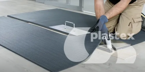 How to install modules with PVC edging