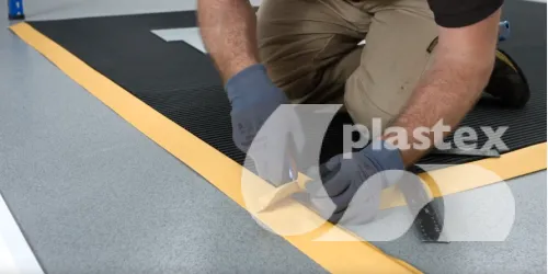 Installation : Revêtements Plastex en milieu industriel